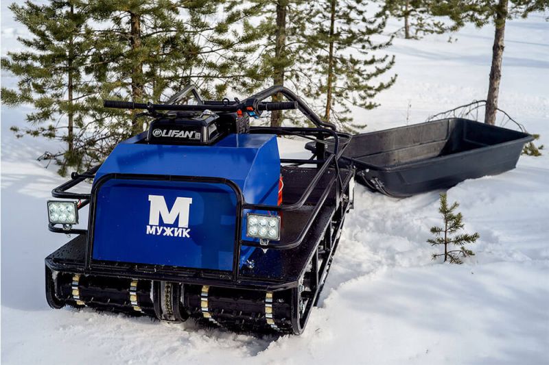 Мотобуксировщик Мужик M760 17 л.с. Мотобуксировщик Мужик M760 17 л.с.